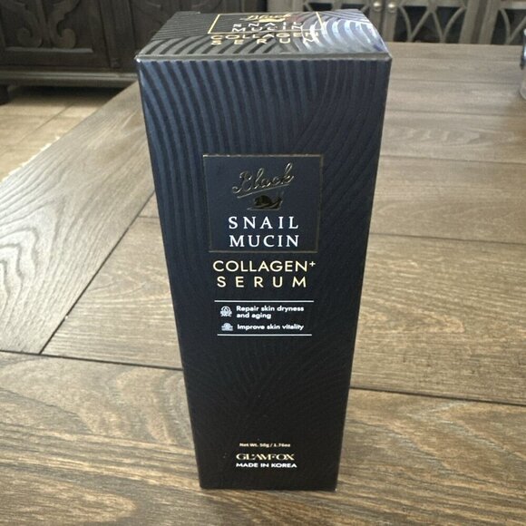 GLAMFOX Other - GLAMFOX Black Snail Mucin Collagen Serum 50g/1.76 Oz-New -made In Korea